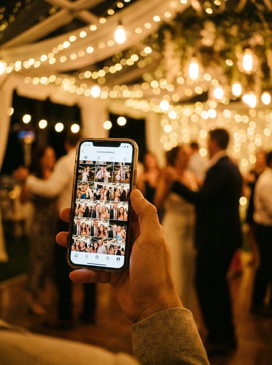 Feierblick – Live-Foto-Galerie für Hochzeiten und Events
