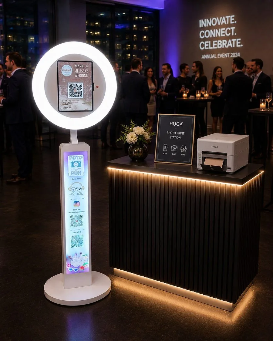 FOTOFun+ Station – Fotobox für Firmenevents